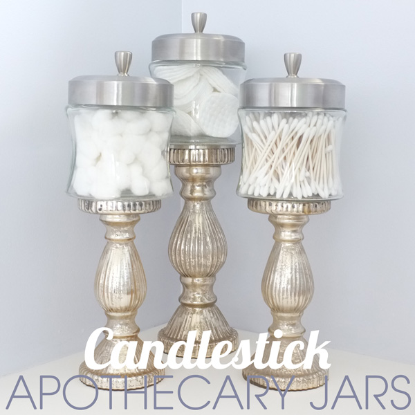 DIY cotton jars