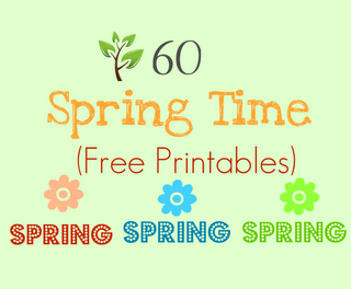 spring time free printables