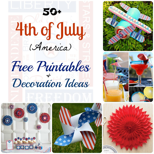 July 4th free printables