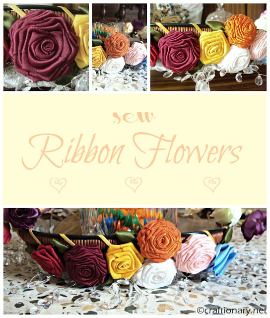 ribbon flowers