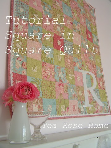 square in square quilt