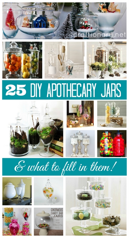 Inspiration Bath: Apothecary Jars