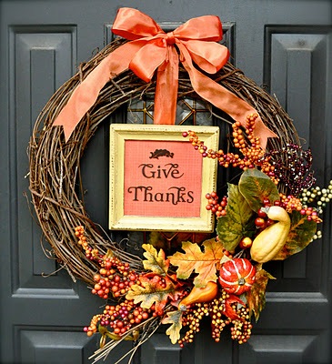 give thanks wreath