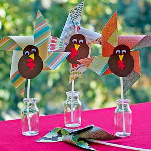 pinwheel turkeys