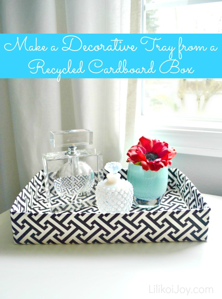 15 Decorative DIY trays for home (tutorials) - Craftionary