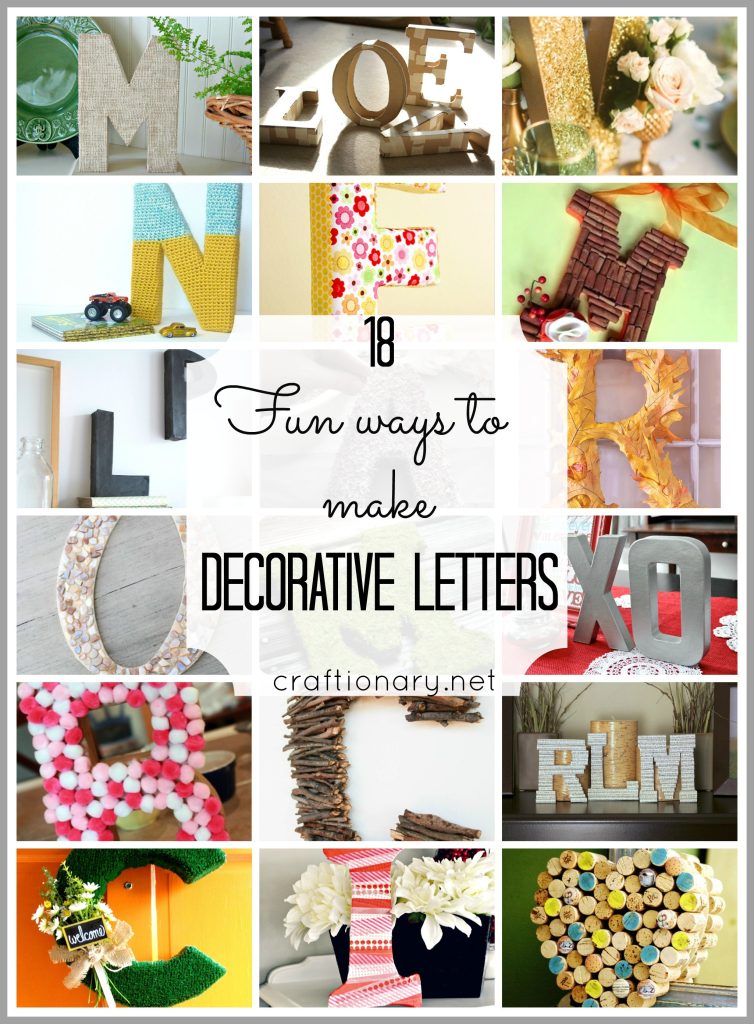 DIY Home Decor Letters - How to Nest for Less™