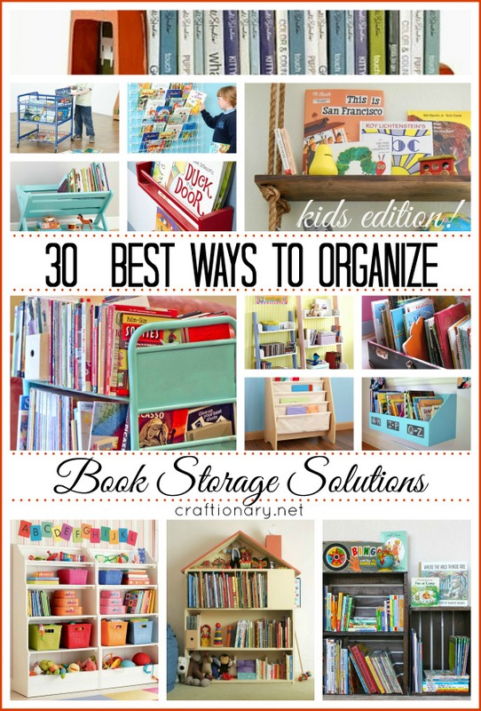 18 Best Books Organization & Storage Ideas - Creative Books Storage Ideas 