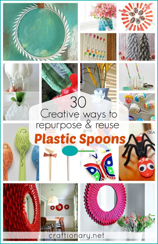 plastic spoon craft animals