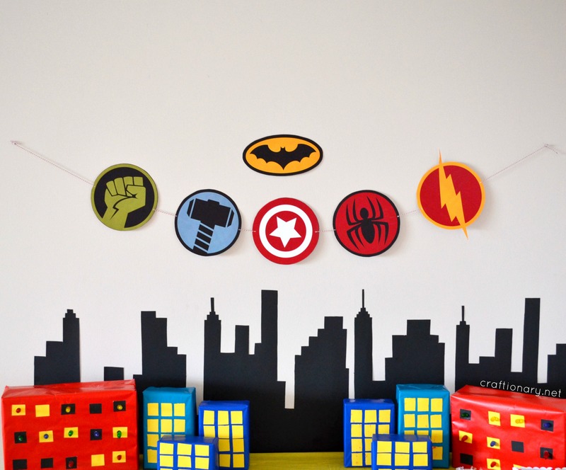 Superhero Party Ideas and Crafts