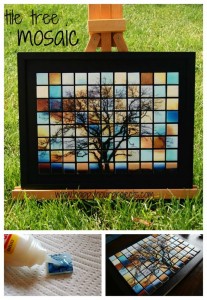 Tile tree mosaic