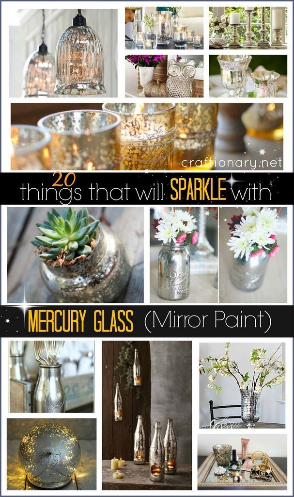GORGEOUS SHINY THINGS: DIY: Mercury Glass Contact Paper