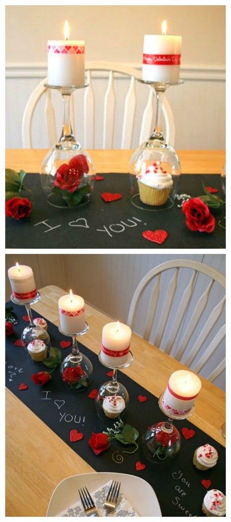 DIY Valentine Decor Week - Day 4: Candle Holders