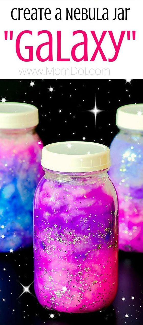 Create nebula galaxy jars