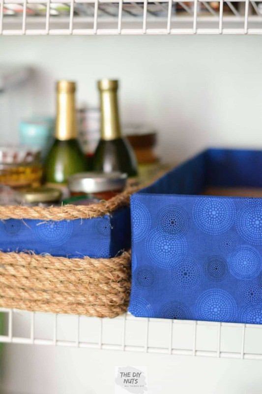 DIY Bins Boxes Baskets under five dollars that look impressive