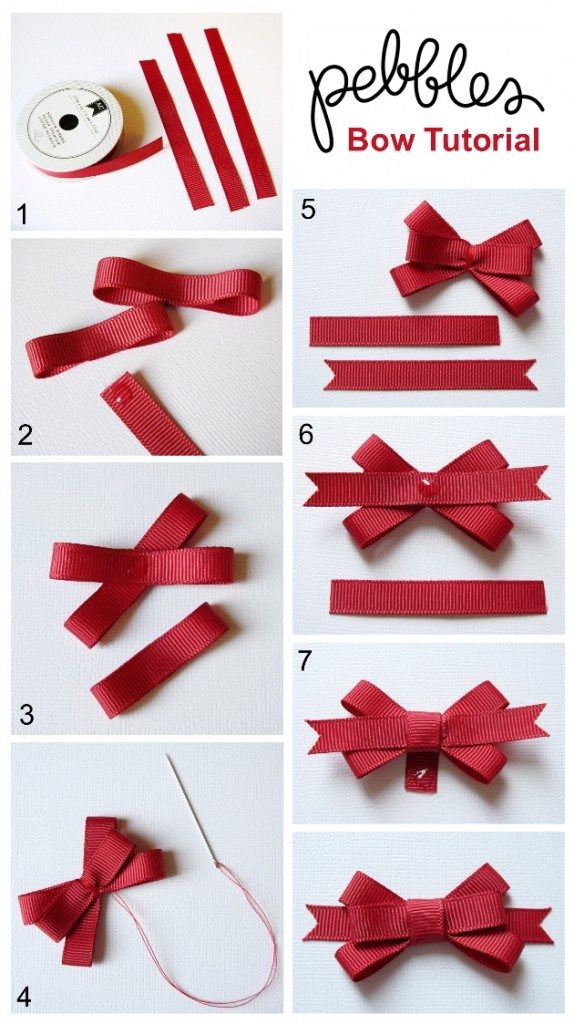HOW TO MAKE BOWS