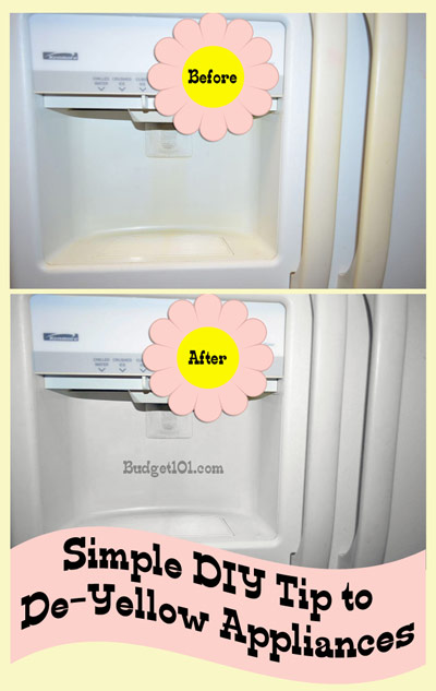DIY tip to de yellow appliances