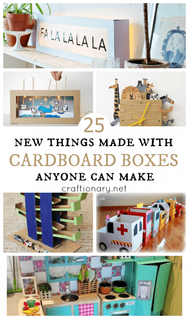 How to make cardboard cart 