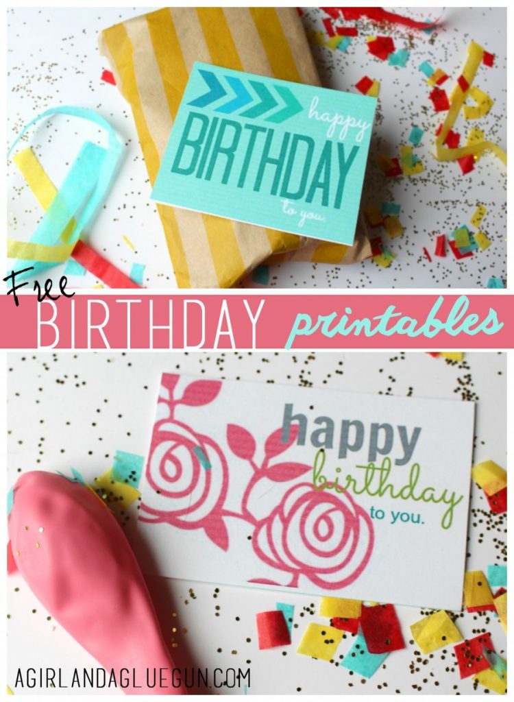 Birthday gift tags printables that WOW the recipient - Craftionary