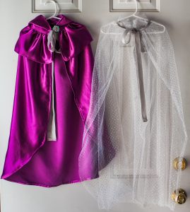 Tutu princess cape