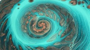 AMAZING-Fibonacci-Straight-Pour-Boulder-Cells-Canvas-Fluid-Acrylic-Paint-Pouring