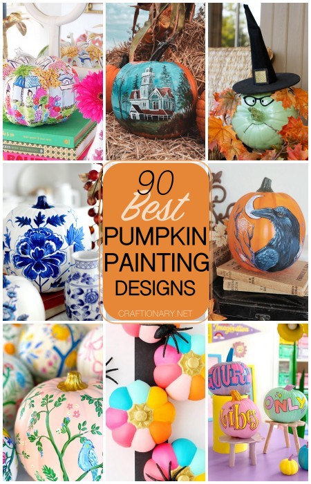 90 Best pumpkin painting designs and ideas - Craftionary