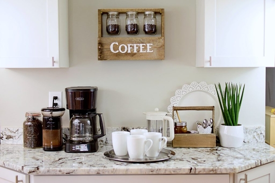 25 DIY Coffee Bar Ideas - Make a Coffee Station