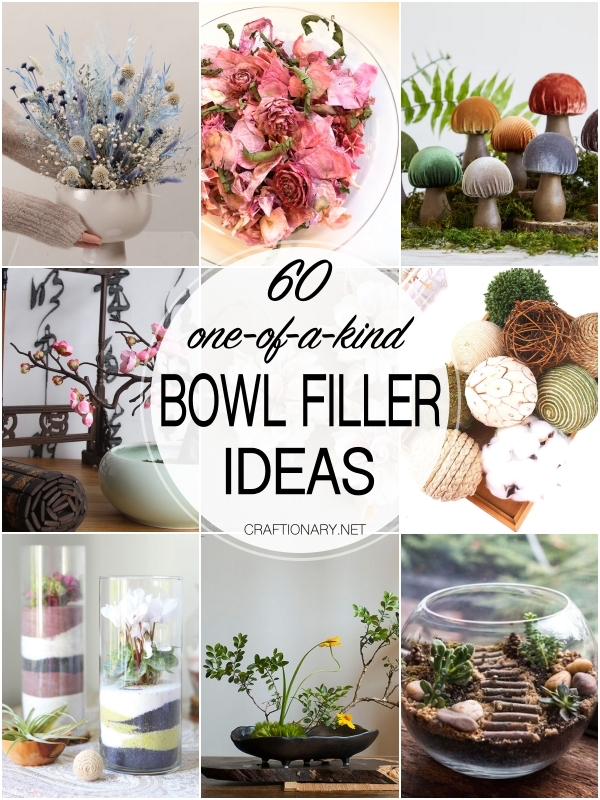 60 Creative bowl filler ideas for home decor - Craftionary