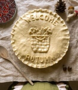 Autumn Pie Crust Cutouts design