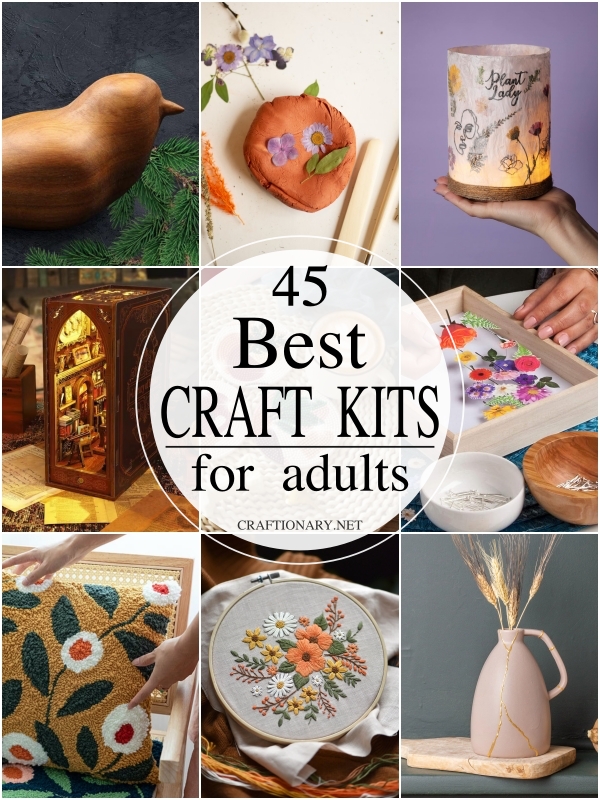 21 Craft Kits for Adults Who Want to Learn a New Hobby - Sarah Maker