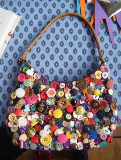 Revamp a handmade bag or purse