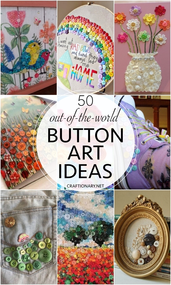 diy-button-art-ideas-out-of-this-world
