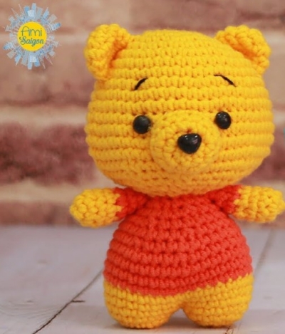 Amigurumi Winnie the Poo