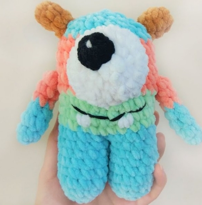 Amigurumi monster crochet