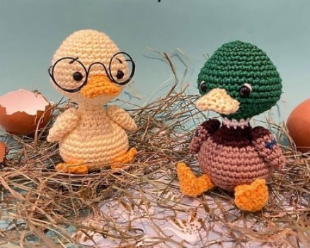 Clovis the Duck Free Pattern