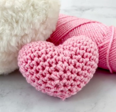 How to Crochet an Amigurumi Heart