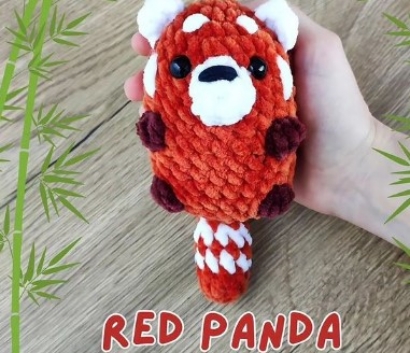 Raccoon amigurumi