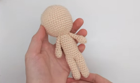 Simple-Amigurumi-Doll-Base-Tutorial