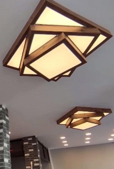 Upgrade your plain ceiling with new chandeliers