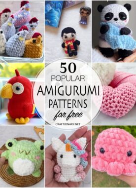 50 Free Amigurumi Crochet Patterns that are love