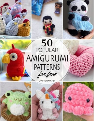50 Free Amigurumi Crochet Patterns that are love