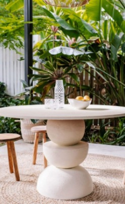 planter pot table for outdoor decor