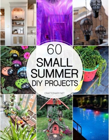 60 Small Summer DIY Projects (easy tutorials)
