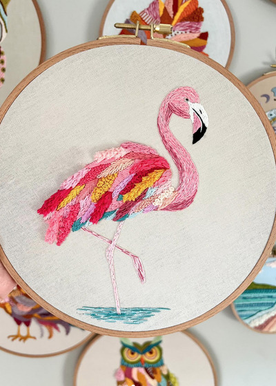 Flamingo-Pattern