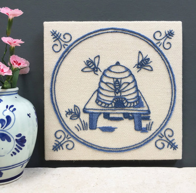 Heritage-range-delftware-bees-and-skep-kit