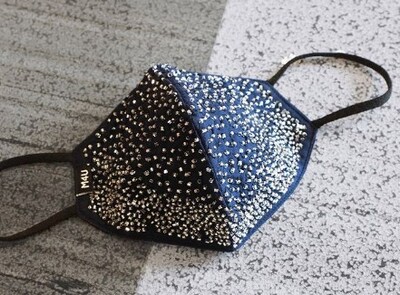 Beaded Embroidery Mask