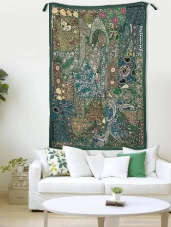 Beaded Embroidery Wall Hanging