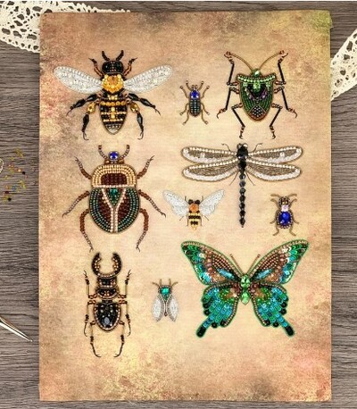 Bugs Bead Embroidery Kit