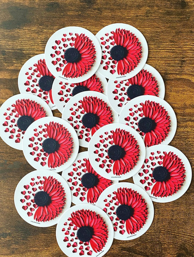 DIY-Sunflower-Paper-Stickers