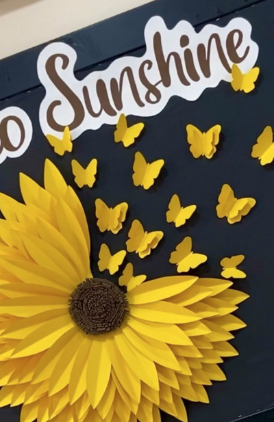 Paper-Sunflower-Wall-Decor