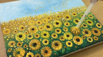 Sunflower-Field-Painting